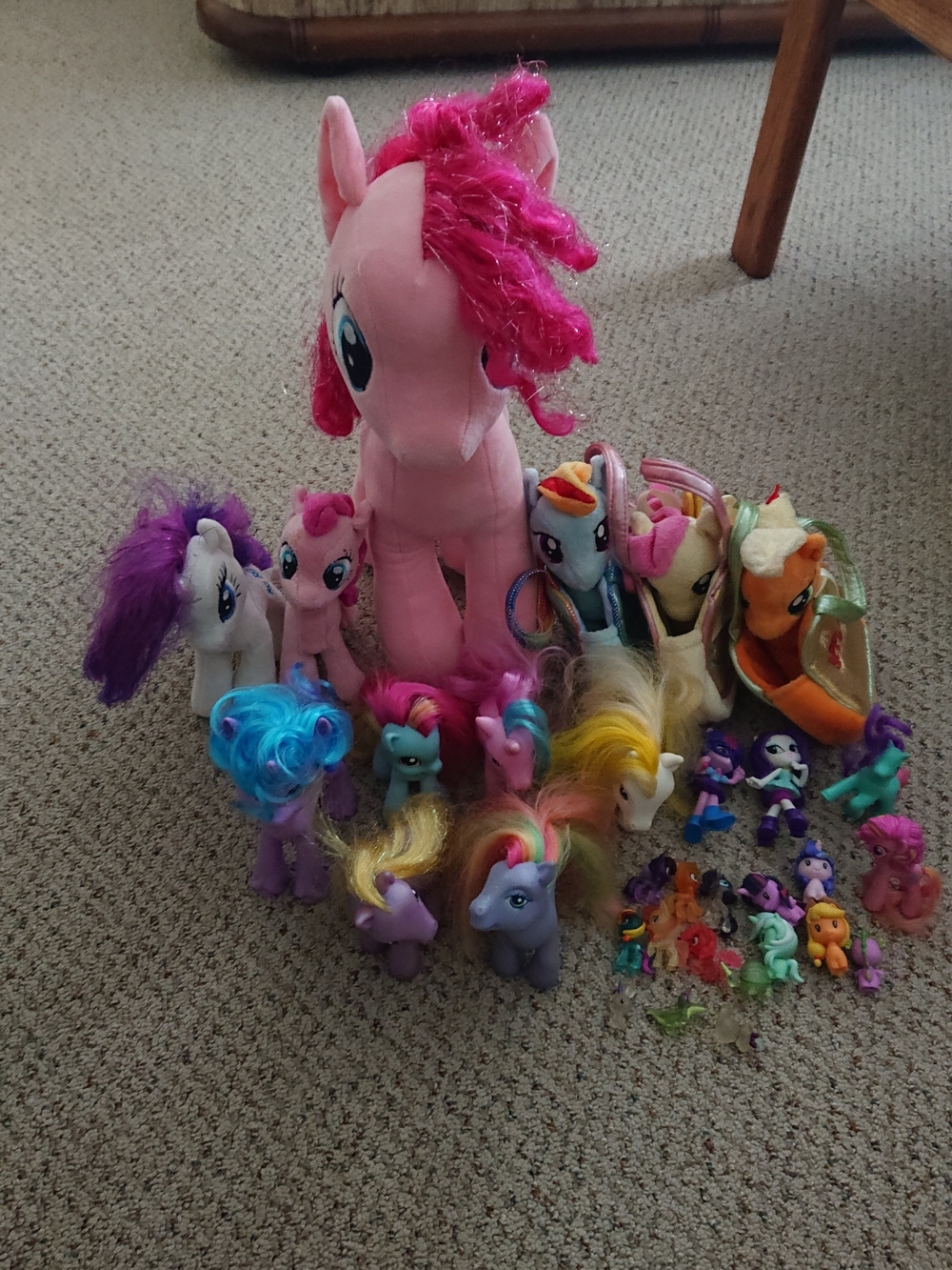 My Little Pony MLP Collection Bundle Lot - Plush, Figures, Minis, Purse Ponies